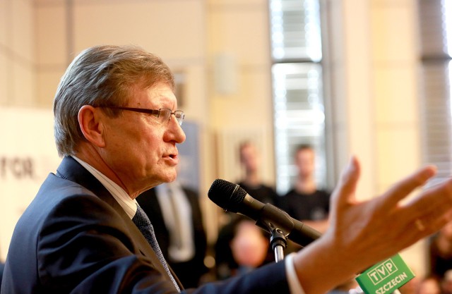 Profesor Balcerowicz do Szczecina przyjechał na zaproszenie Forum Obywatelskiego Rozwoju.