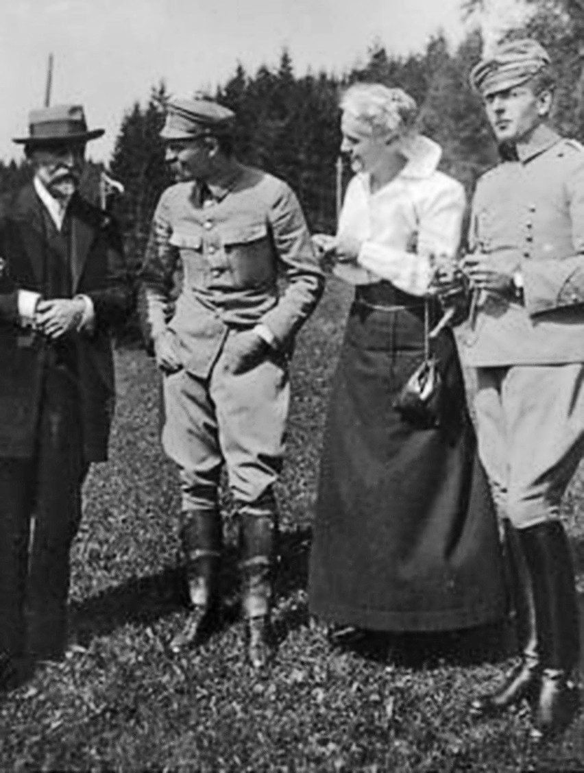 W Zakopanem w 1916 r. Józef Piłsudski spotkał się m.in. z...