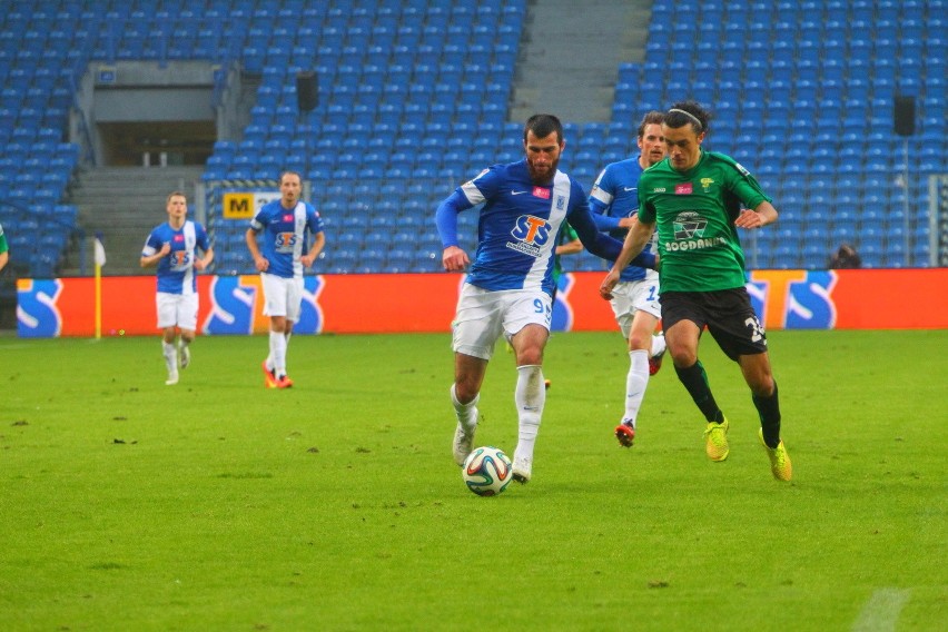 Lech Poznań - Górnik Łęczna. Wynik 1:0 [ZDJĘCIA Z MECZU]