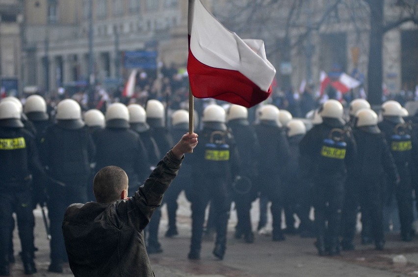 W poprzednich latach Marsz Niepodległości w Warszawie...