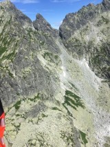 Tatry Słowackie. Polski taternik zginął w czasie wspinaczki. Spadł kilkaset metrów w przepaść 