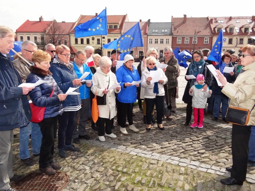 Myślenice. Manifest poparcia dla Unii Europejskiej [ZDJĘCIA]