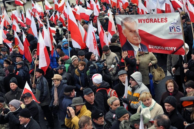 Marsz Wolności i Solidarności w Warszawie w 2015 r.