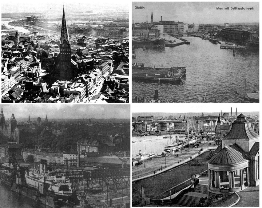 Panoramy dawnego Szczecina. Zobacz wyjątkowe fotografie miasta, którego już nie ma! [ZDJĘCIA] 