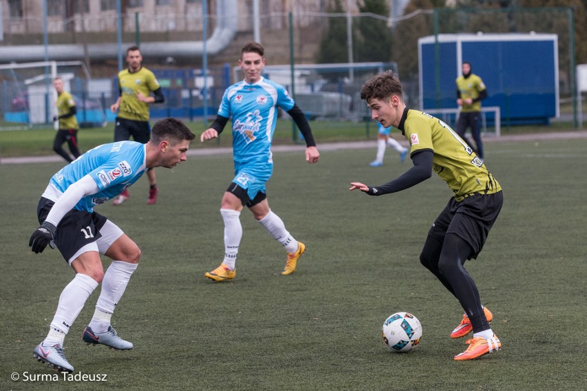 Sparing Błękitnych Stargard z Bałtykiem Koszalin [ZDJĘCIA]