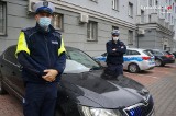 Chorzowscy policjanci eskortowali do szpitala samochód z rodzącą kobietę. Komenda życzy maluszkowi i jego rodzicom bezpiecznych podróży