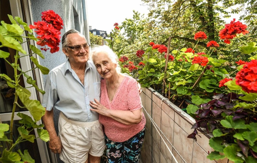 Kwiatowy balkon państwa Jankowskich ma już około...