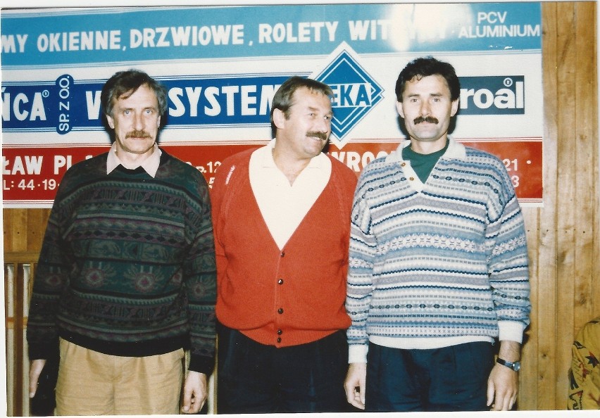 Siła dawnego Śląska. Od lewej Zdzisław Antczak, Jerzy...