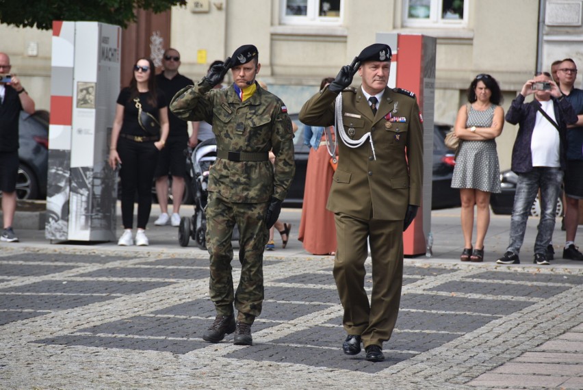 Przysięga wojskowa odbyła się na placu Grunwaldzkim w...