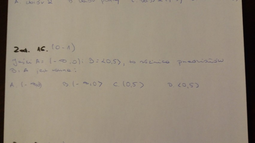 Matura próbna Operon 2017/2018 matematyka 22.11.2017 [ODPOWIEDZI, ARKUSZ]