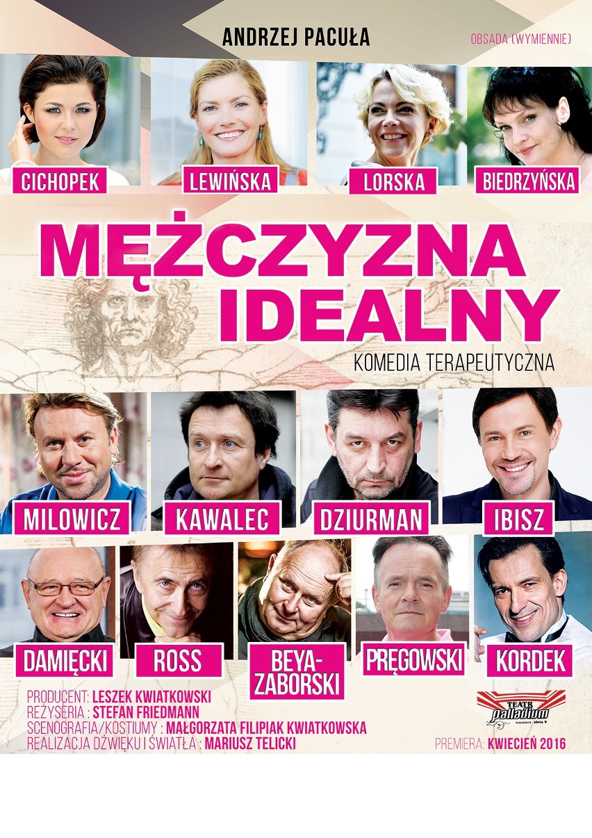 Spektakl "Mężczyzna idealny" już w październiku w Filharmonii Podkarpackiej