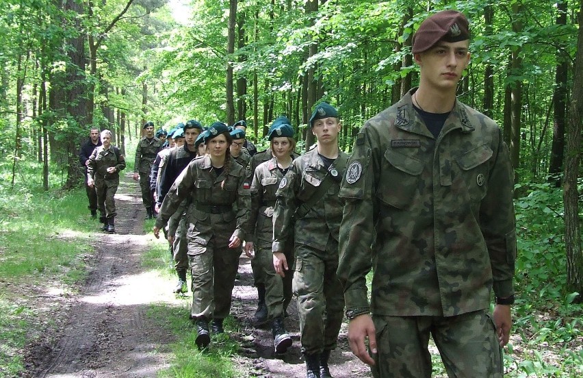 Obóz mundurowy szkoły w Chwałowicach