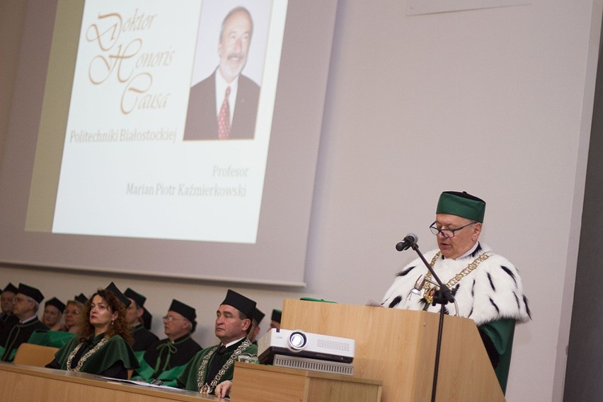 Prof. Kaźmierkowski Doctorem Honoris Causa PB