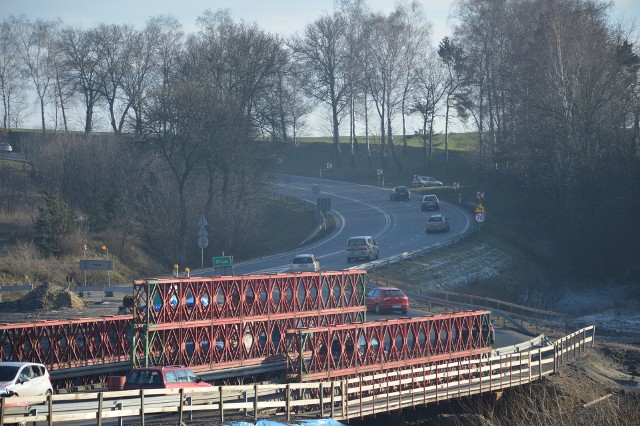 Budowa mostu w Szczepanowicach