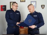 Nowy Komendant Komisariatu Policji w Orzyszu. To były dzielnicowy, asp. Łukasz Kawecki[ZDJĘCIA]