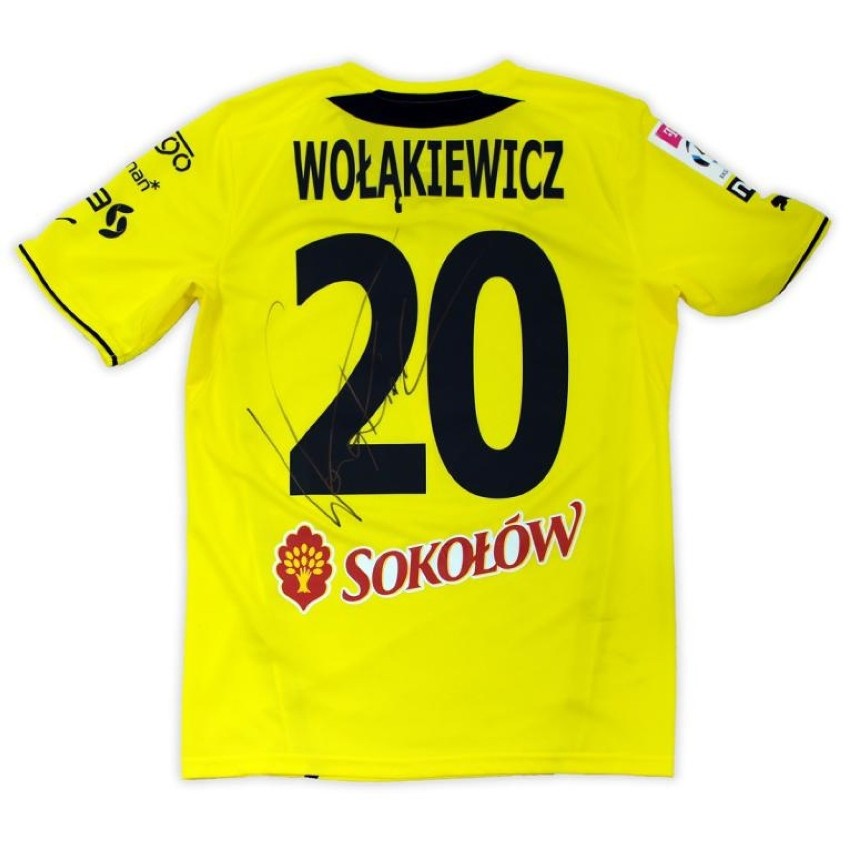 Lech Poznań: Licytacja żółtych koszulek na pomoc Dominikowi