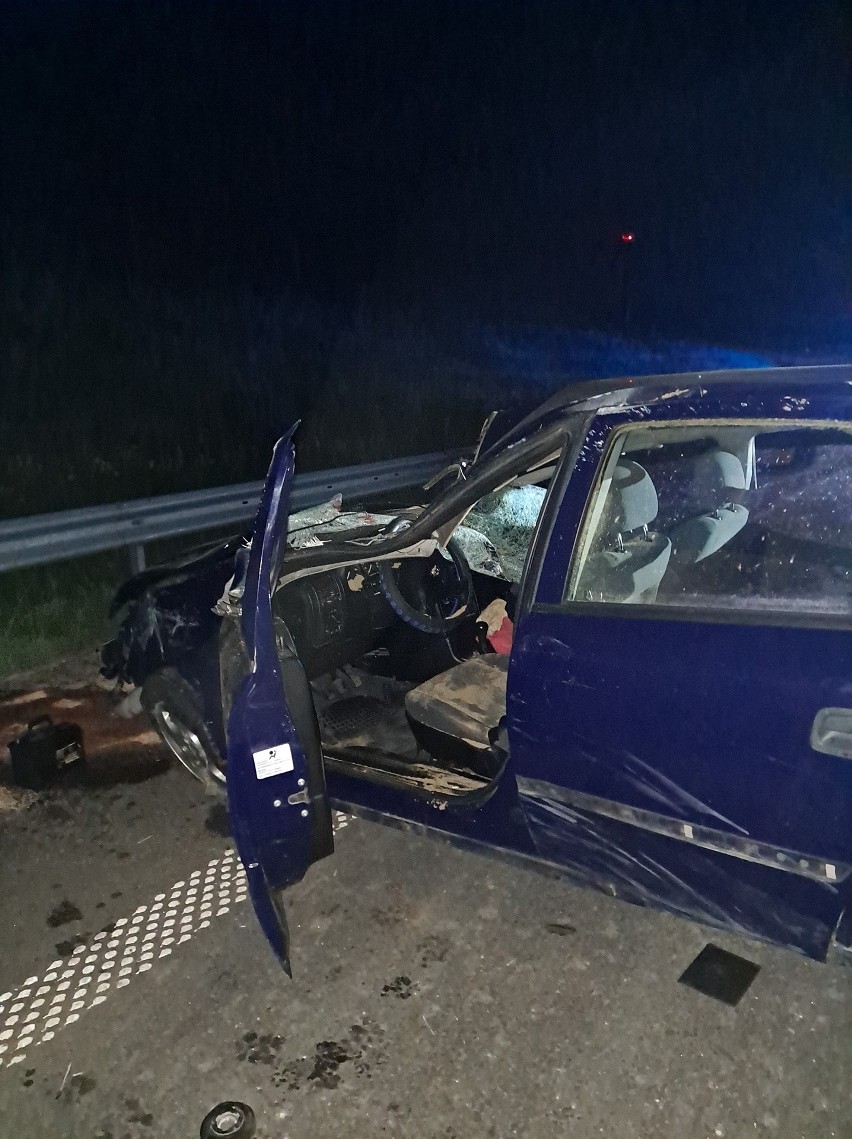 Do wypadku na drodze S6 w okolicach Kołobrzegu doszło w nocy...