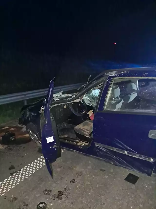 Do wypadku na drodze S6 w okolicach Kołobrzegu doszło w nocy z niedzieli na poniedziałek około g. 3.