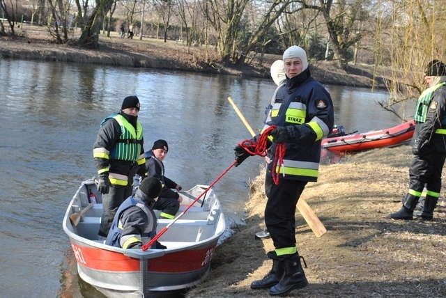 W poszukiwania zaangażowali się m.in. strażacy z Włocławka