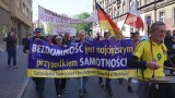 Marsz bezdomnych 1 Maja w Katowicach: Manifestacja przeciwko wykluczeniu społecznemu ZDJĘCIA