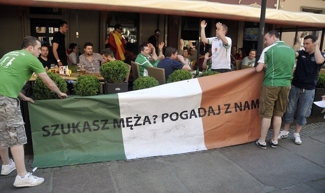 Irlandczycy i Hiszpanie opanowali Gdańsk