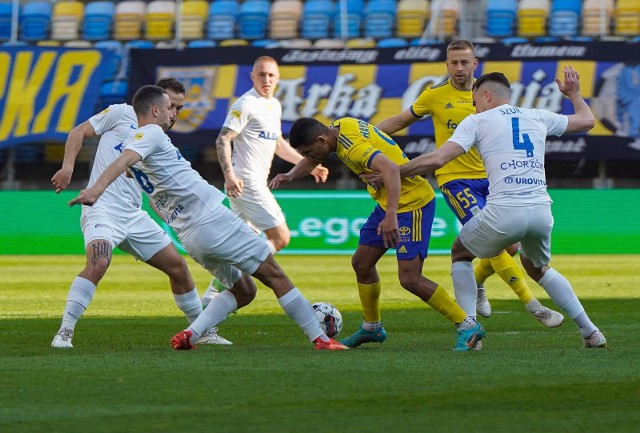 W poprzedniej kolejce Ruch Chorzów wygrał bardzo ważny mecz z Arką w Gdyni 2:0.