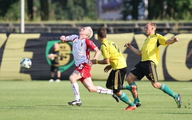 Drugiego gola dla ŁKS zdobył Paweł Sasin