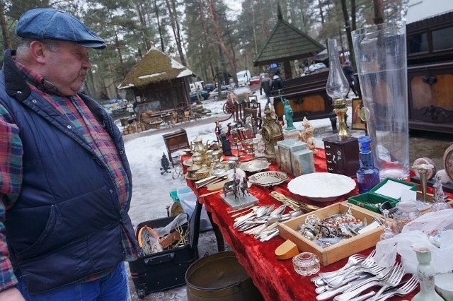 tak było w tym roku w lutym na jarmarku staroci w miejscowości Kiermusy