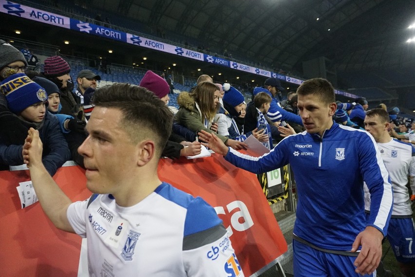 Podczas meczu Lech Poznań - Wisła Płock (2:1) atmosfera na...