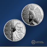 NBP wprowadza na rynek nową monetę kolekcjonerską. Srebrne 10 zł przedstawia Władysława Grabskiego