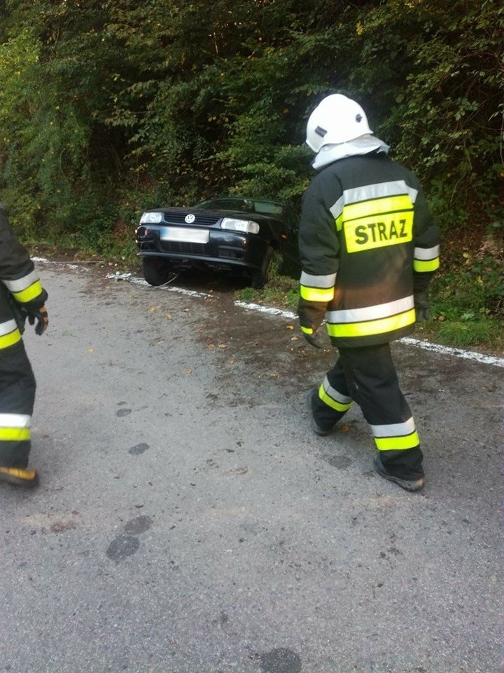 Niecew. Młoda kobieta straciła panowanie nad autem i dachowała w rowie [ZDJĘCIA]