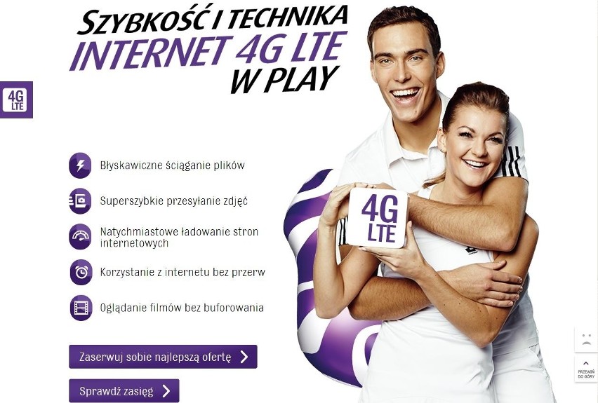 Radwańska i Janowicz w reklamie Play