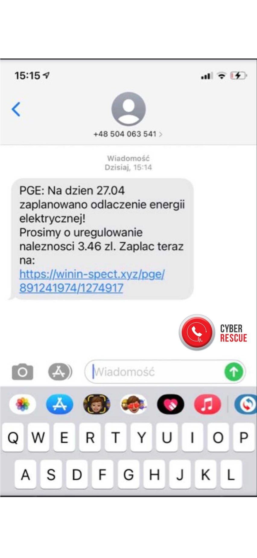 – Jeżeli wiadomość brzmi nieprawdopodobnie, czy ewidentnie...