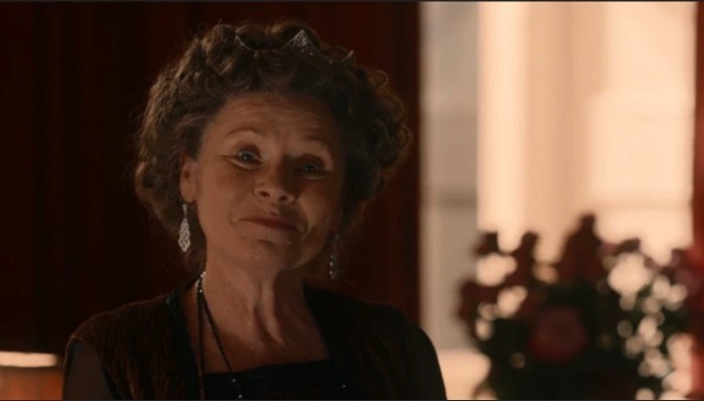 Imelda Stanton jako Lady Bagshaw w "Downton Abbey"