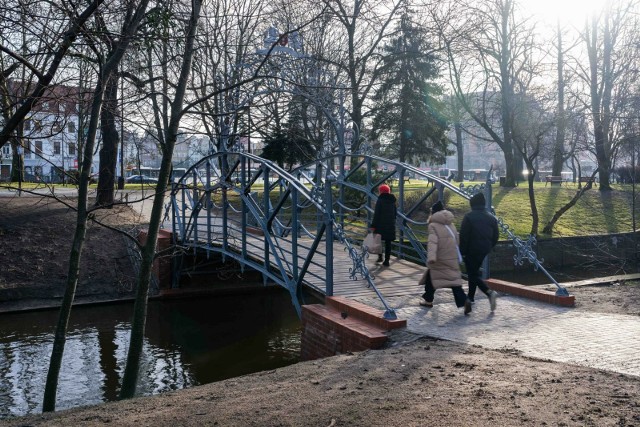 Tak dziś prezentuje się jedna z najładniejszych kładek w Gdańsku