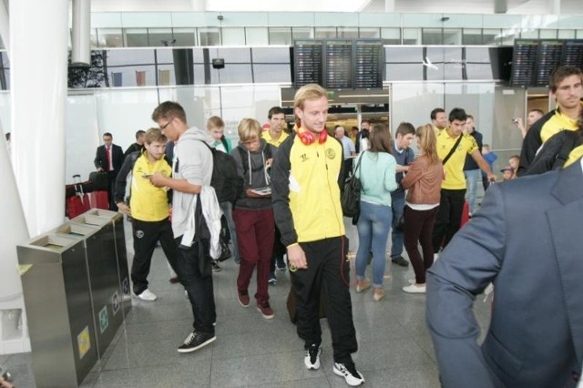 Piłkarze Sevilli przybyli do Wrocławia