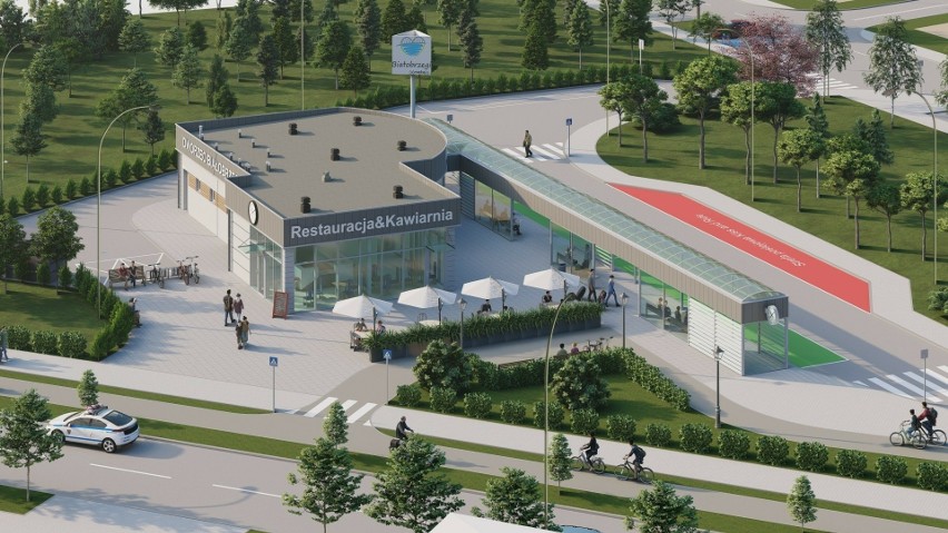 W Białobrzegach będzie nowy dworzec autobusowy. Urząd Miasta i Gminy ogłosił przetarg na projekt i budowę. Zobacz wizualizacje