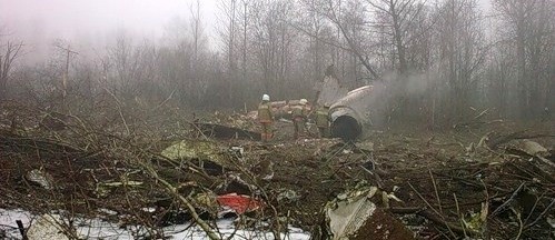 Katastrofa w Smoleńsku - 10 kwietnia zginęło 96 osób.