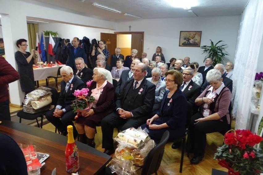 Gmina Kazanów. Obchody jubileuszu długoletniego pożycia małżeńskiego