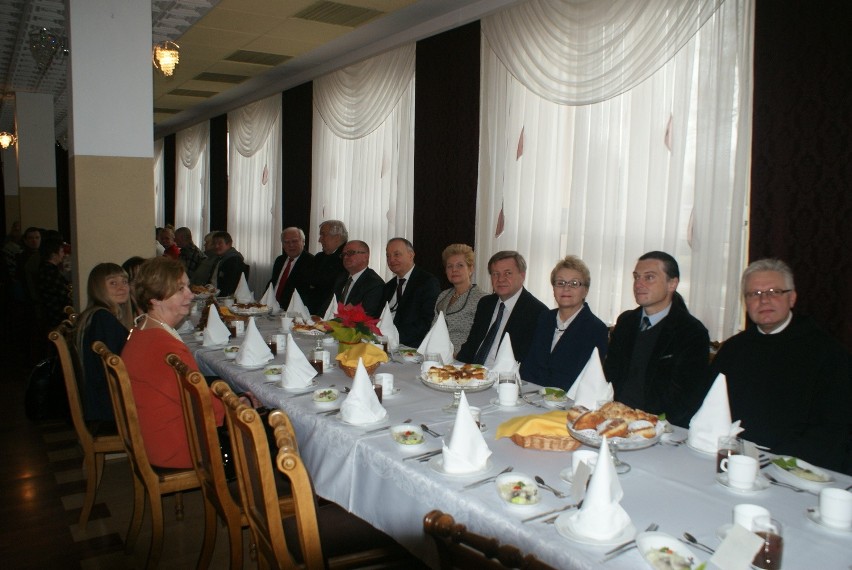 Wigilijne spotkanie mieszkańców Dąbrowy Górniczej w stołówce...