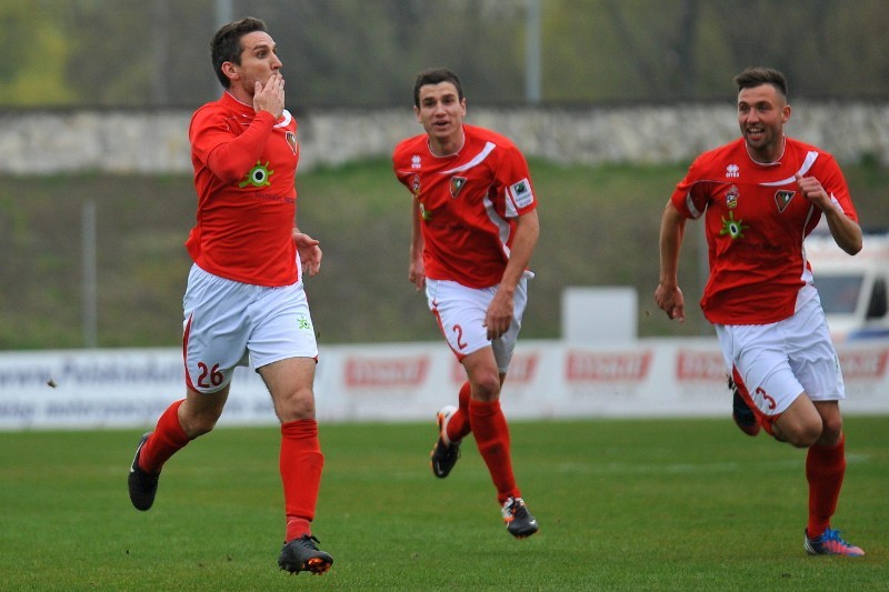 Zagłębie Sosnowiec - Bytovia Bytów 1:1. Remis w meczu na szczycie II ligi [ZDJĘCIA]