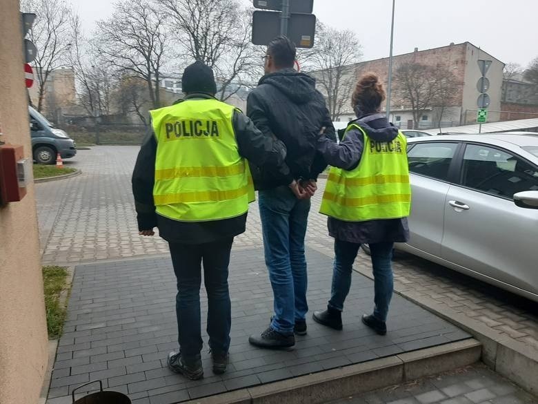 Oskarżony Rafał S. został zatrzymany przez policję w łódzkim...