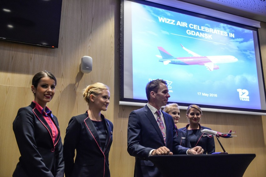 Wizz Air świętuje w Gdańsku i prezentuje nowego Airbusa A321