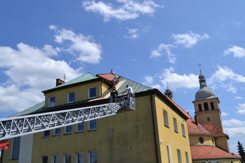 Burza w Zawadzie Książęcej zniszczyła dachy domów