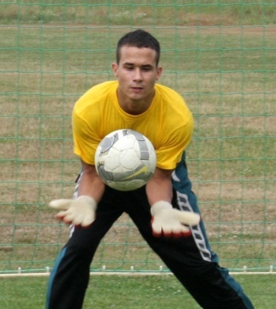 Bramkarz Tomasz Blaszke, który jest jeszcze młodzieżowcem, był testowany w zespole z Krasiejowa.