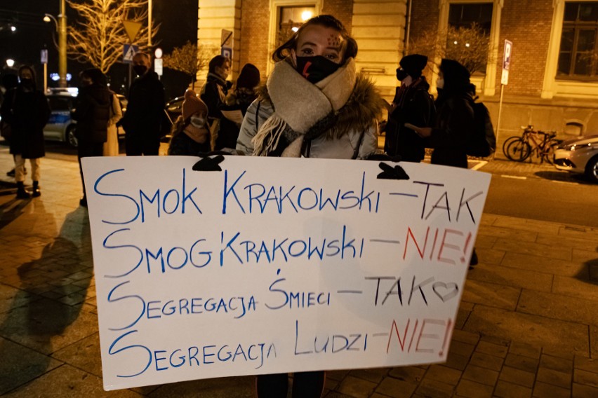 Kolejny protest w Krakowie. Teraz demonstruje młodzież, organizacje ekologiczne i Strajk Kobiet