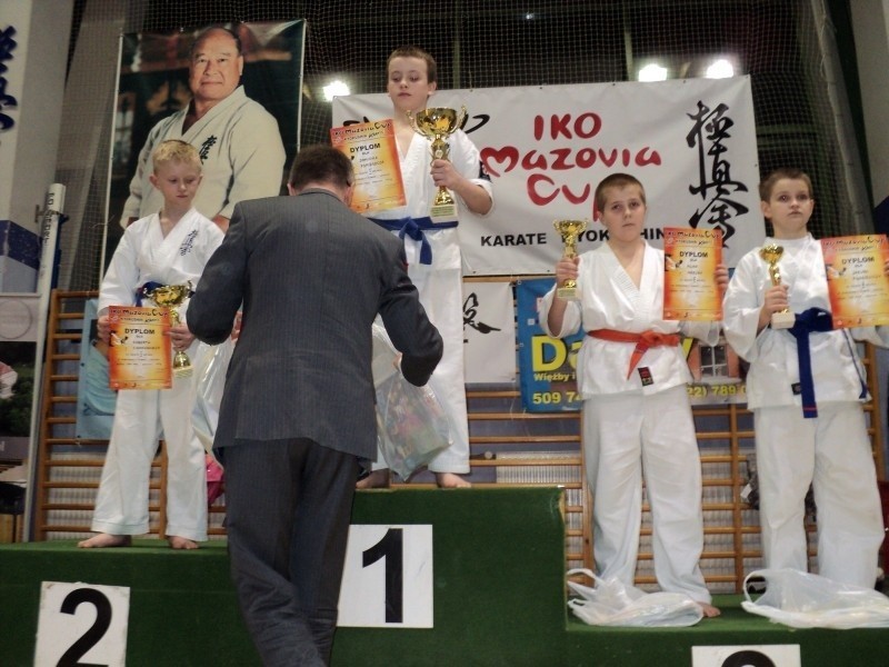 Ostrołęccy karatecy w Mazovia Cup