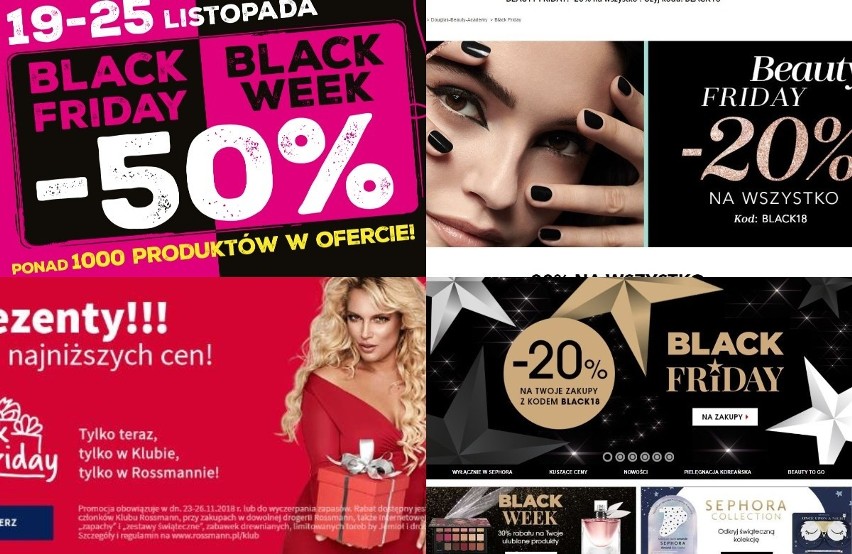 Black Friday 2018: Rossmann, Douglas, Sephora, Hebe....