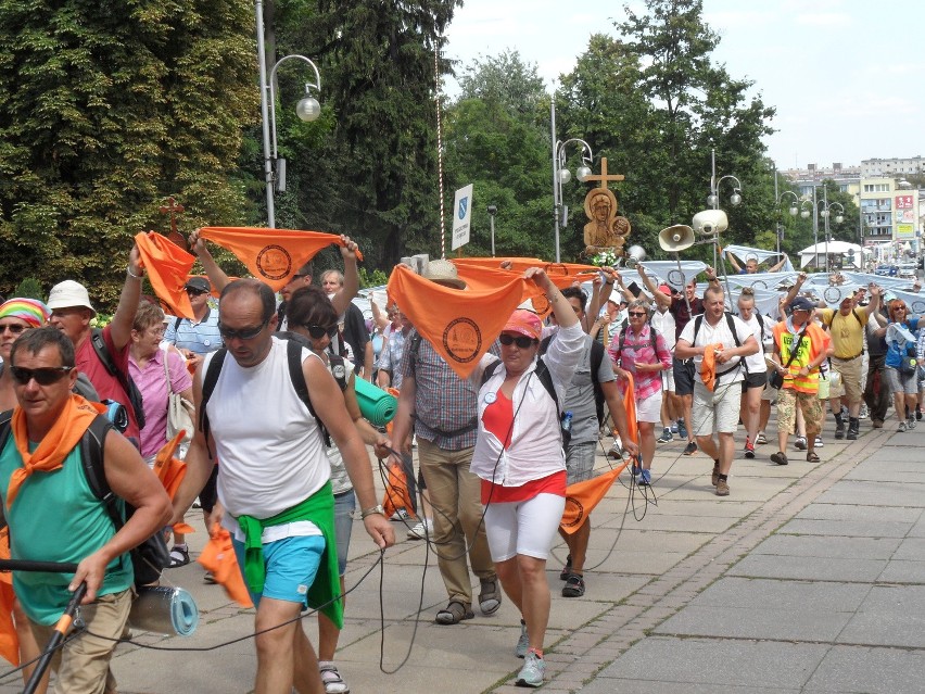 1 sierpnia 2015 Rybnicka pielgrzymka archidiecezji śląskiej...