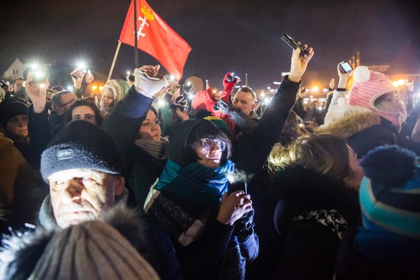 "Światełko dla Pawła" na Targu Węglowym 20.01.2019